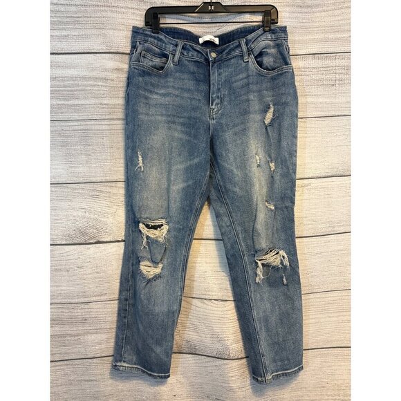 Vervet Los Angeles Distressed Denim Jeans Size 31 - Picture 1 of 6